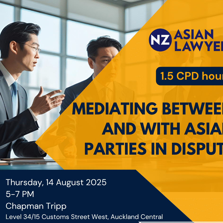 Mediating Between and With Asian Parties in Dispute- Poster