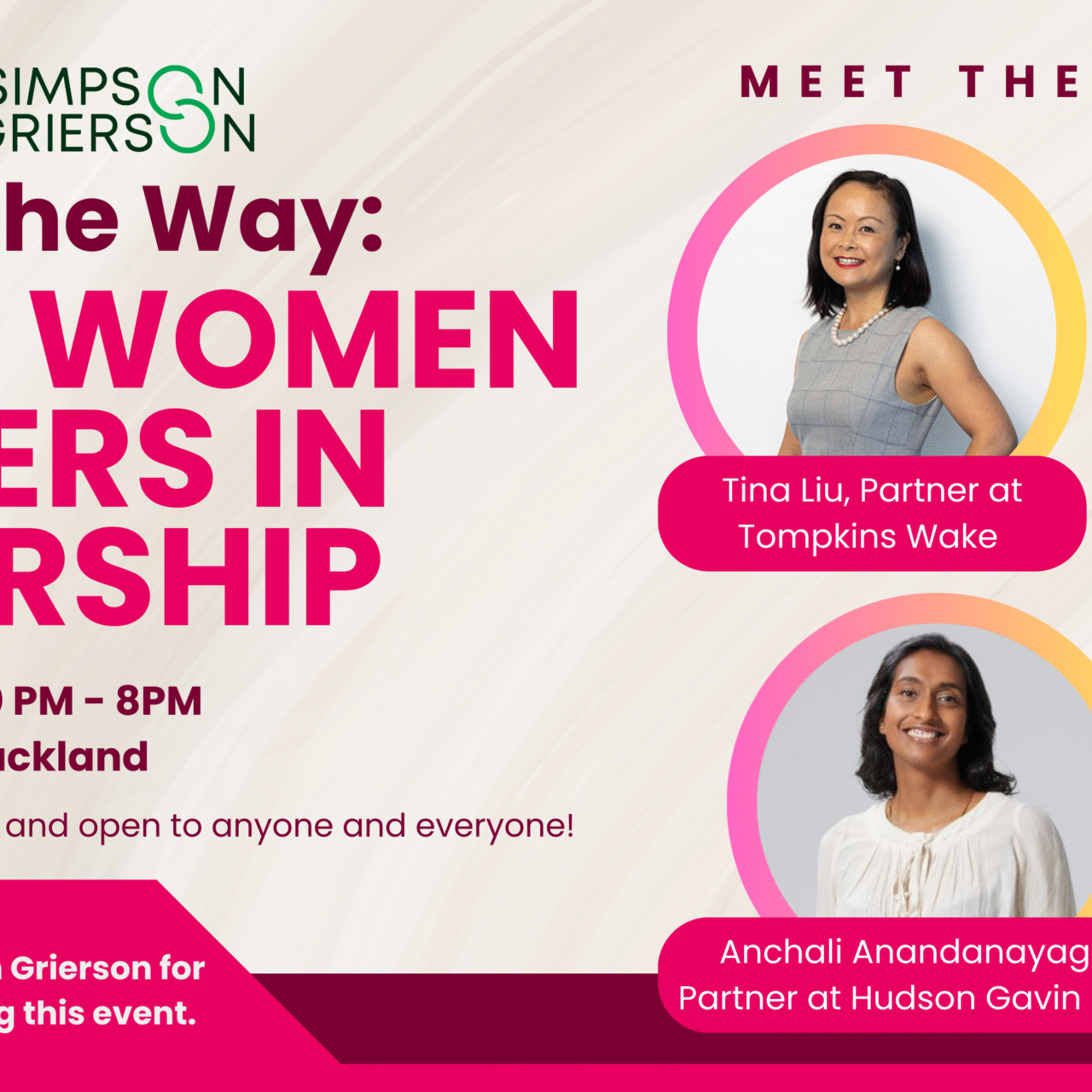 Banner Asian Women Lawyers in Leadership